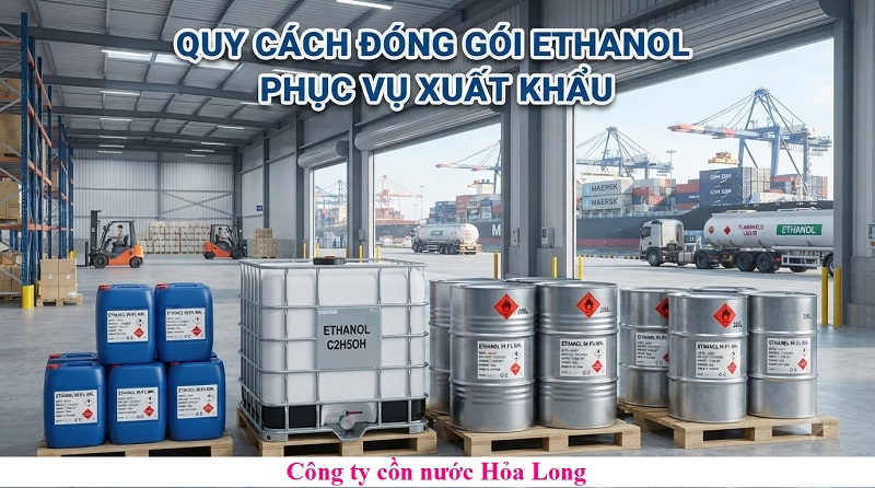 Cồn Ethanol Đạt Tiêu Chuẩn Xuất Khẩu – Giải Pháp Nguyên Liệu Cho Doanh Nghiệp